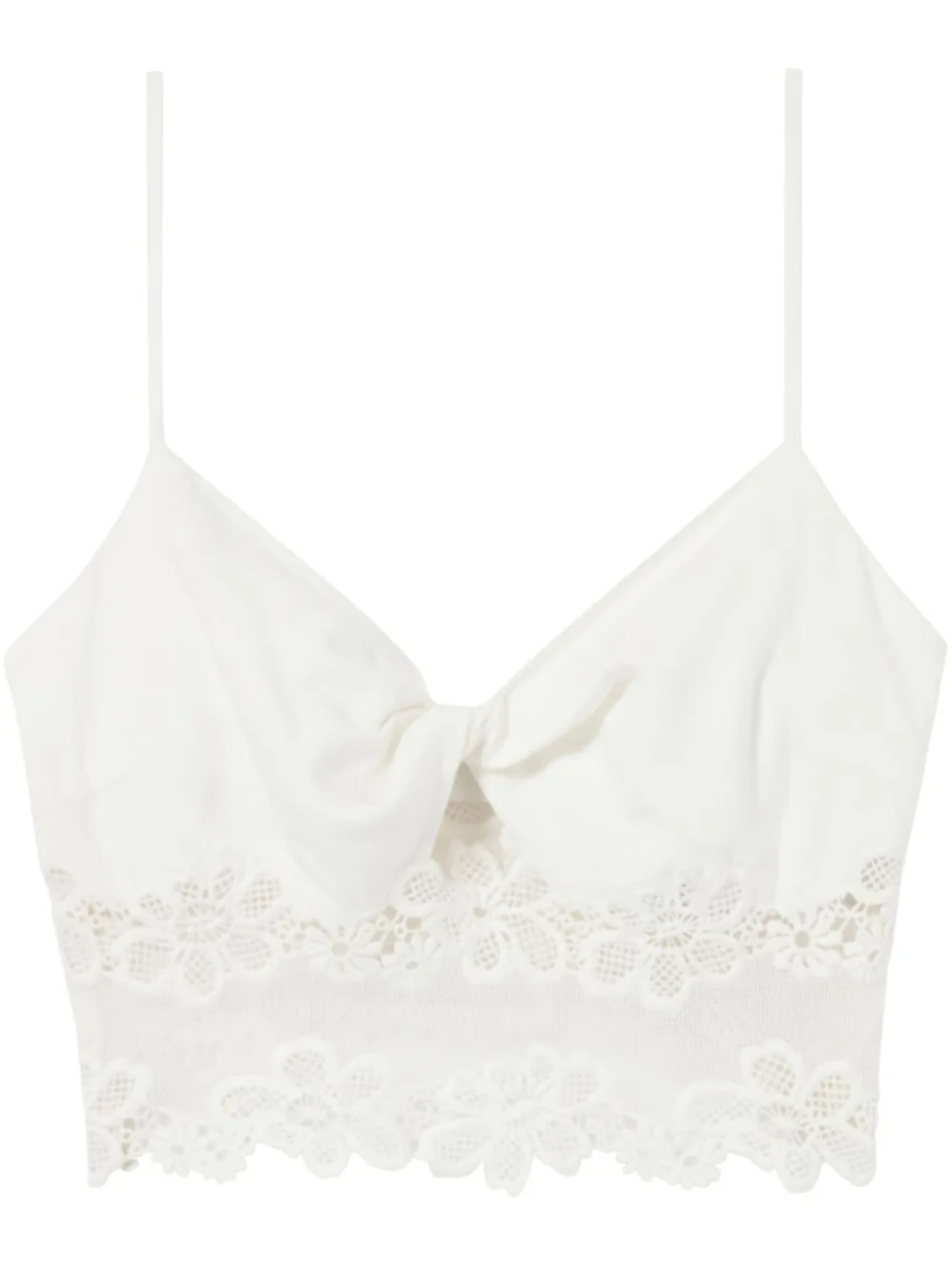 

Claudie Pierlot укороченный топ, белый