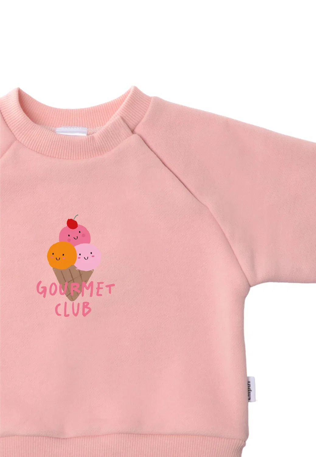Толстовка 'Gourmet Club' Liliput, Dusky Pink — фото 3