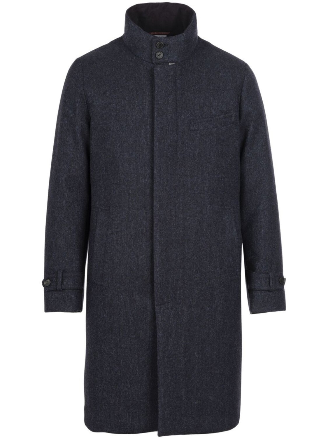 

Кашемировое пальто Norwegian Wool, синий