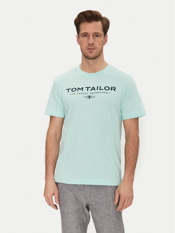 

Футболка обычного кроя 1045773 Tom Tailor, зеленый