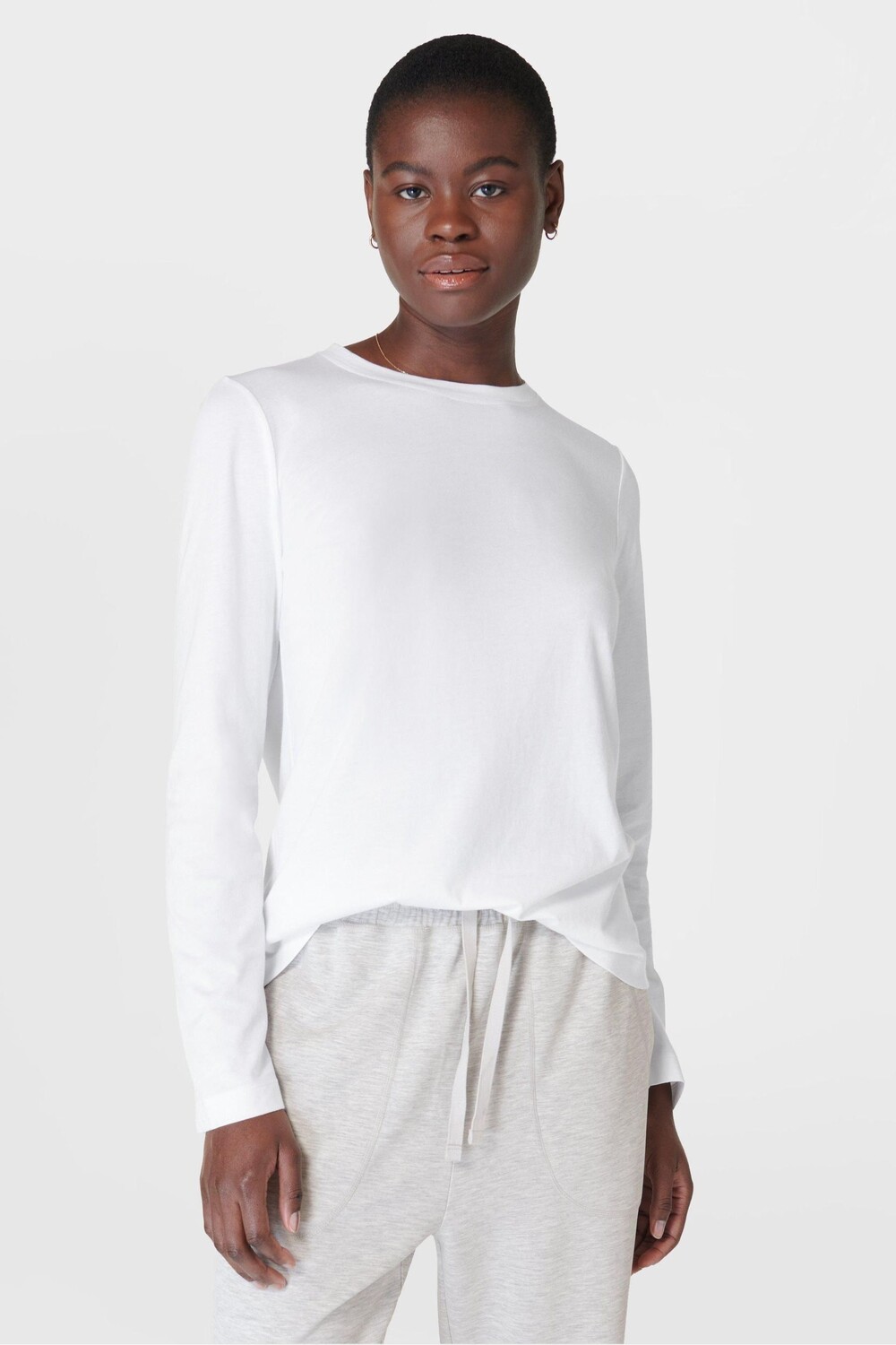 

Футболка Essential с длинным рукавом Sweaty Betty, белый