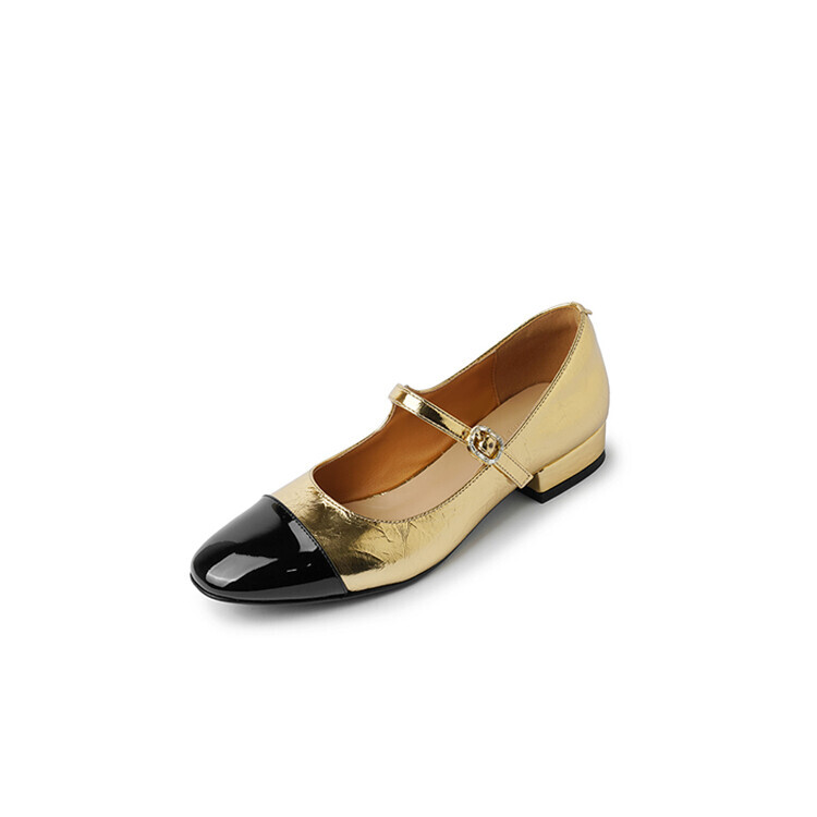 

Туфли Мэри Джейн женские Quicheshoes, золотой