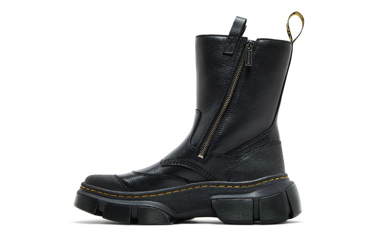 Мужские ботинки Dr. Martens DMXL Rigger кожаные высокие на молнии, черный — фото 3