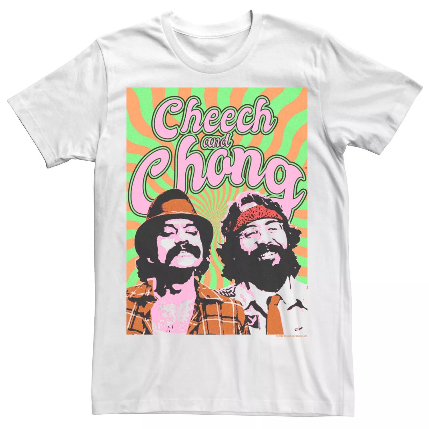 

Мужская винтажная футболка в стиле ретро Cheech And Chong Licensed Character