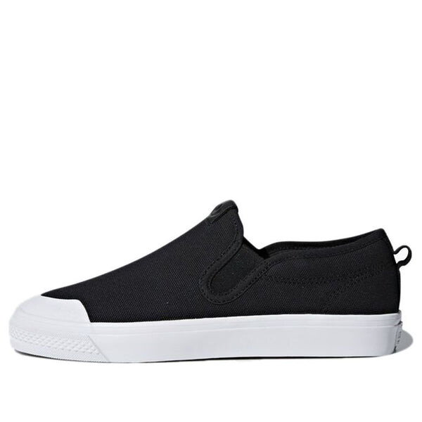 

Кроссовки оригинальные nizza slipon Adidas, черный