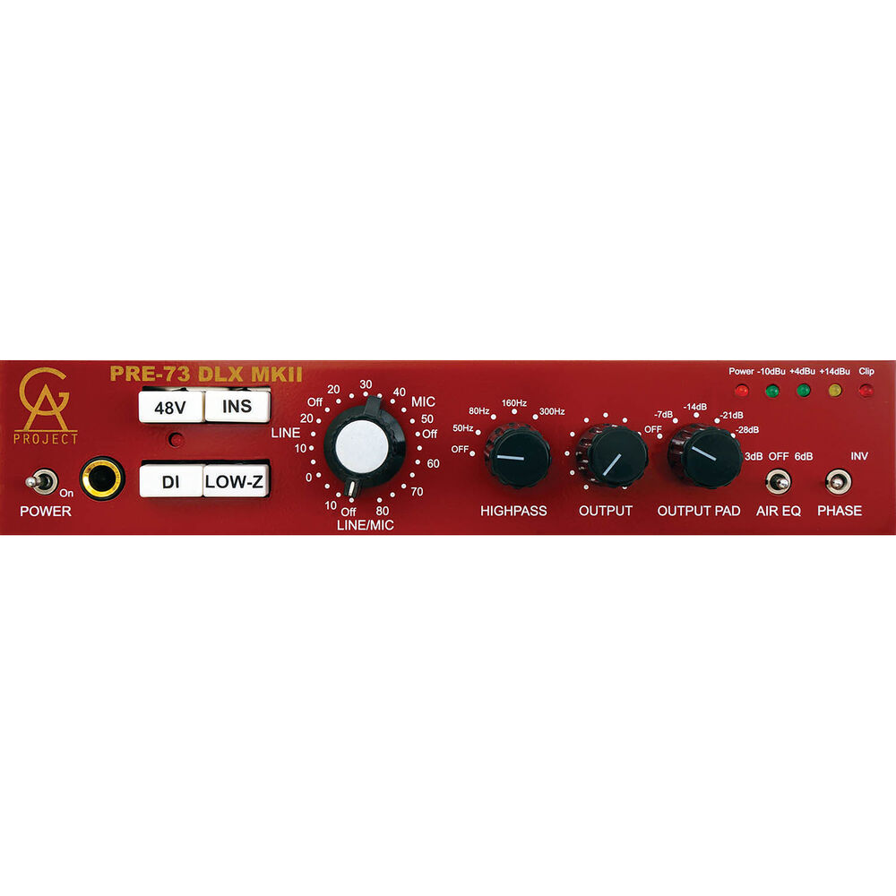 

Микрофонный предусилитель Golden Age Project PRE-73 DLX 73-Style Mic Preamp PRE73DELUXEMK2