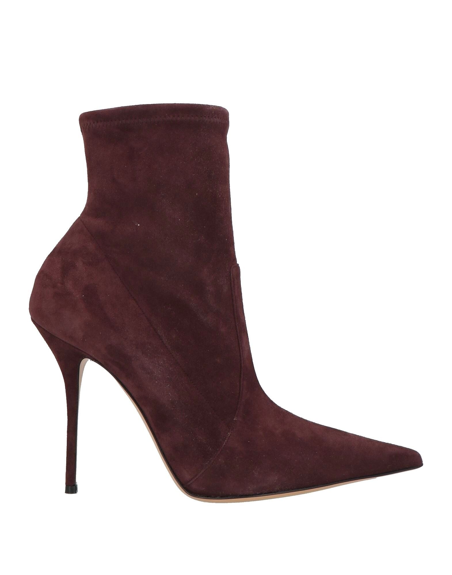 Ботильоны Casadei, шоколадный