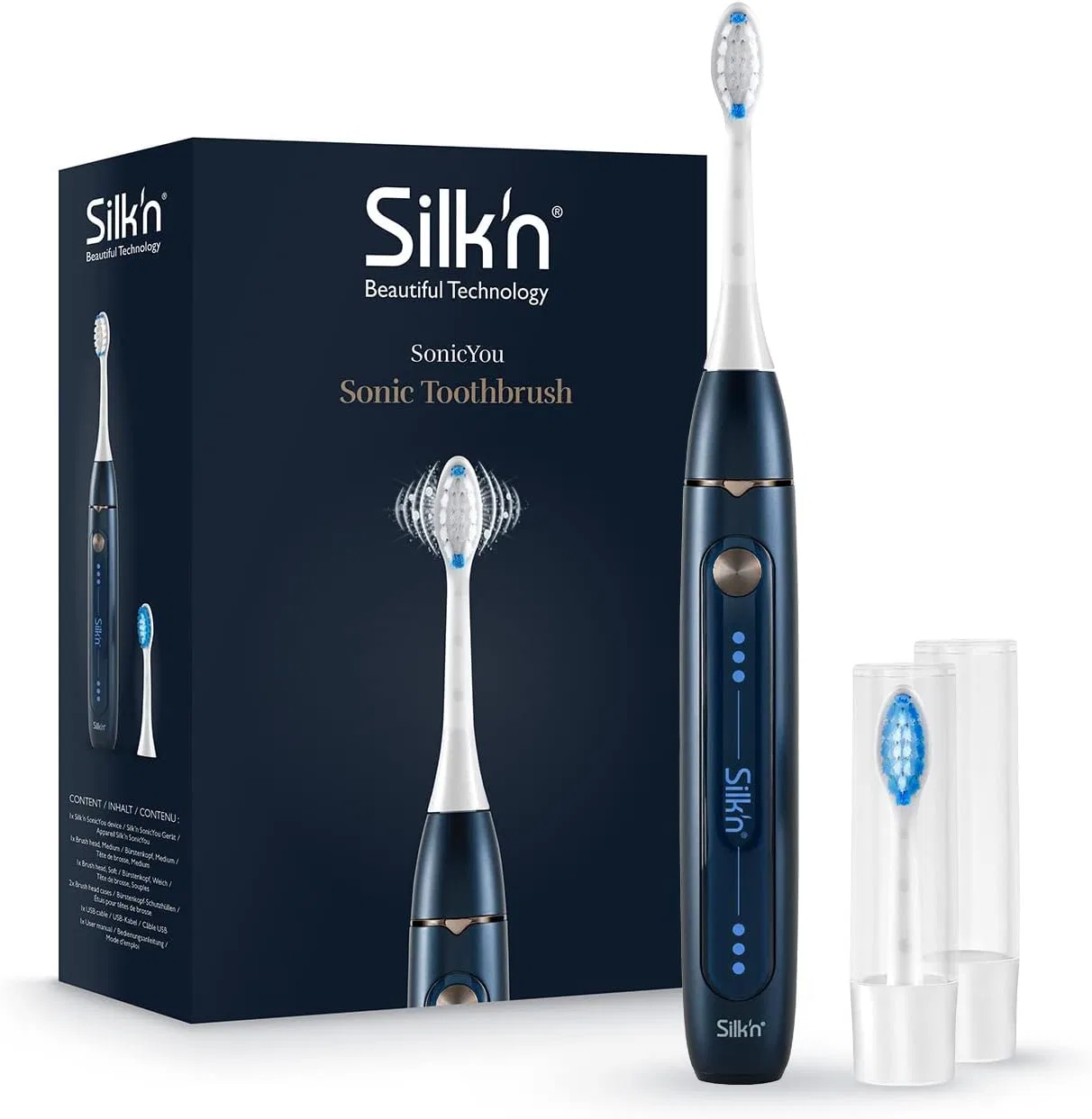 Звуковая зубная щетка «SonicYou» от Silk'n Silk'N, Darkblue — фото 2
