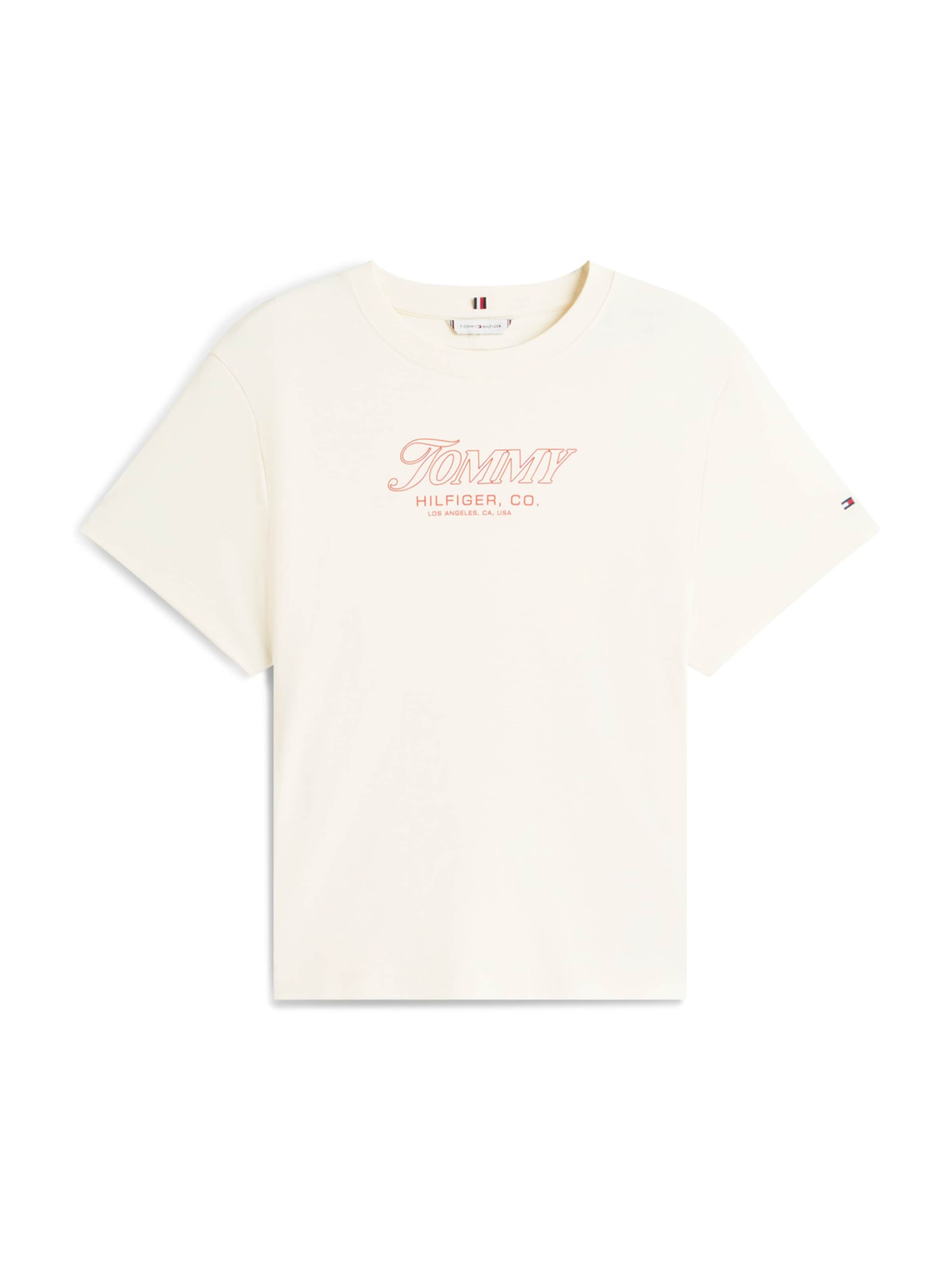 

Tommy Hilfiger Curve Футболка в бежевом цвете