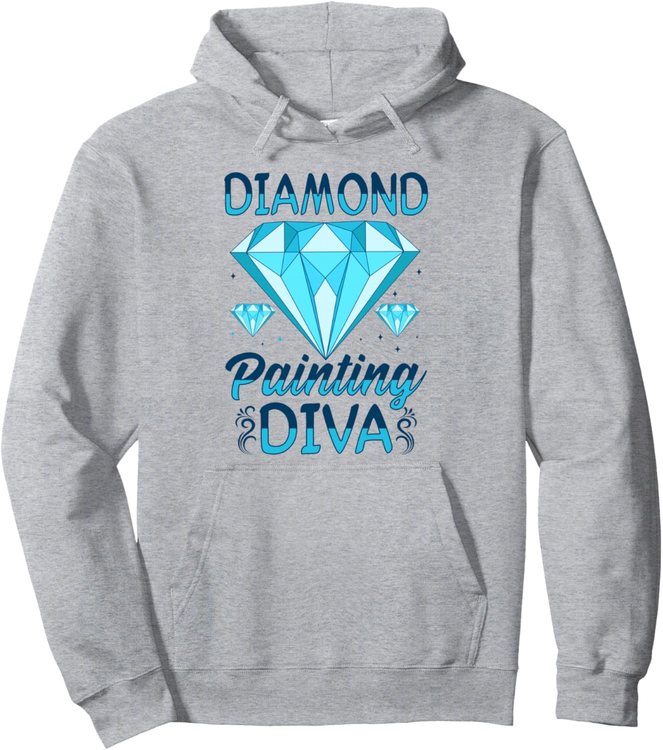 

Вышивка, рукоделие, алмазная живопись, худи для алмазной живописи Diamond Painting Gifts, серый