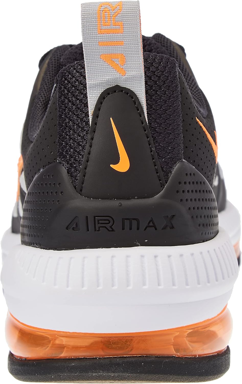 Баскетбольные кроссовки Nike Air Max Genome, черный/оранжевый/серый — фото 3