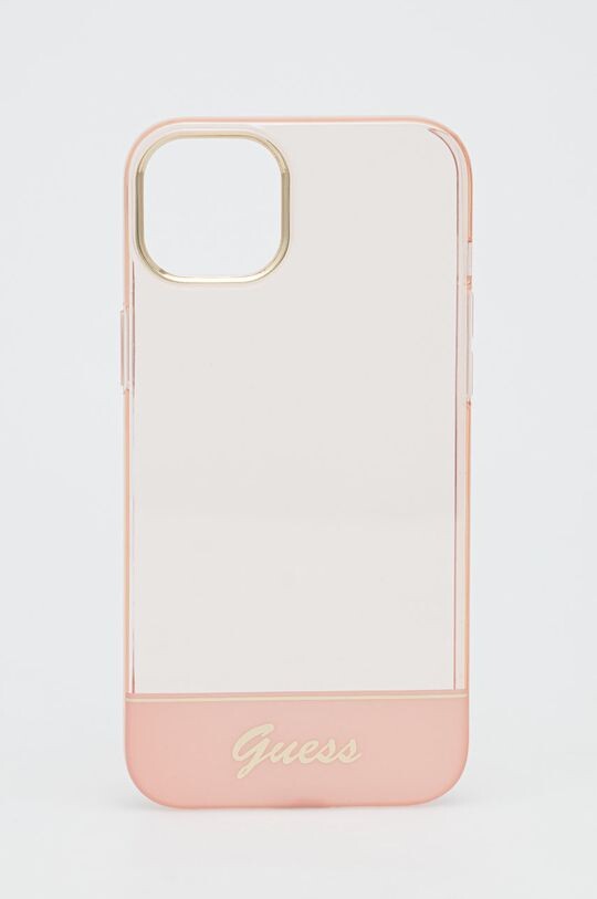 

Чехол для iPhone 14 Plus 6,7 дюйма Guess, розовый
