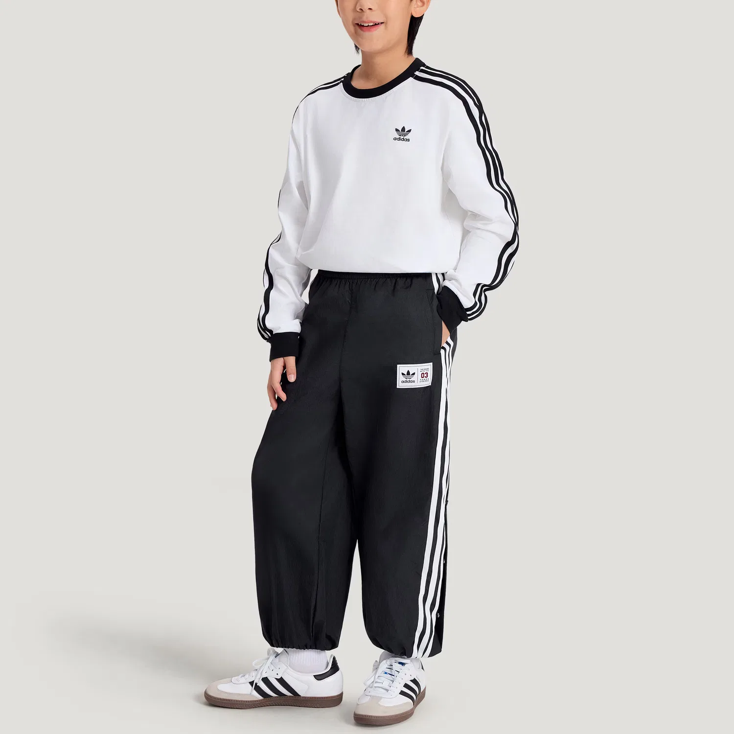 Спортивные штаны для детей Adidas Originals Black — фото 4