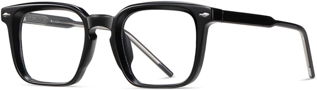 

Ретро-модные поляризованные солнцезащитные очки для женщин и мужчин, классический винтажный стиль, защита от УФ-излучения UV400, для активного отдыха VFDHN, Black Clear