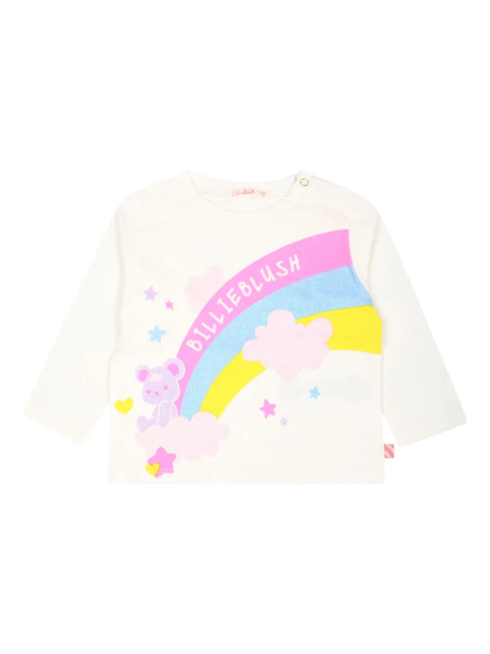

Футболка с принтом Billieblush, белый