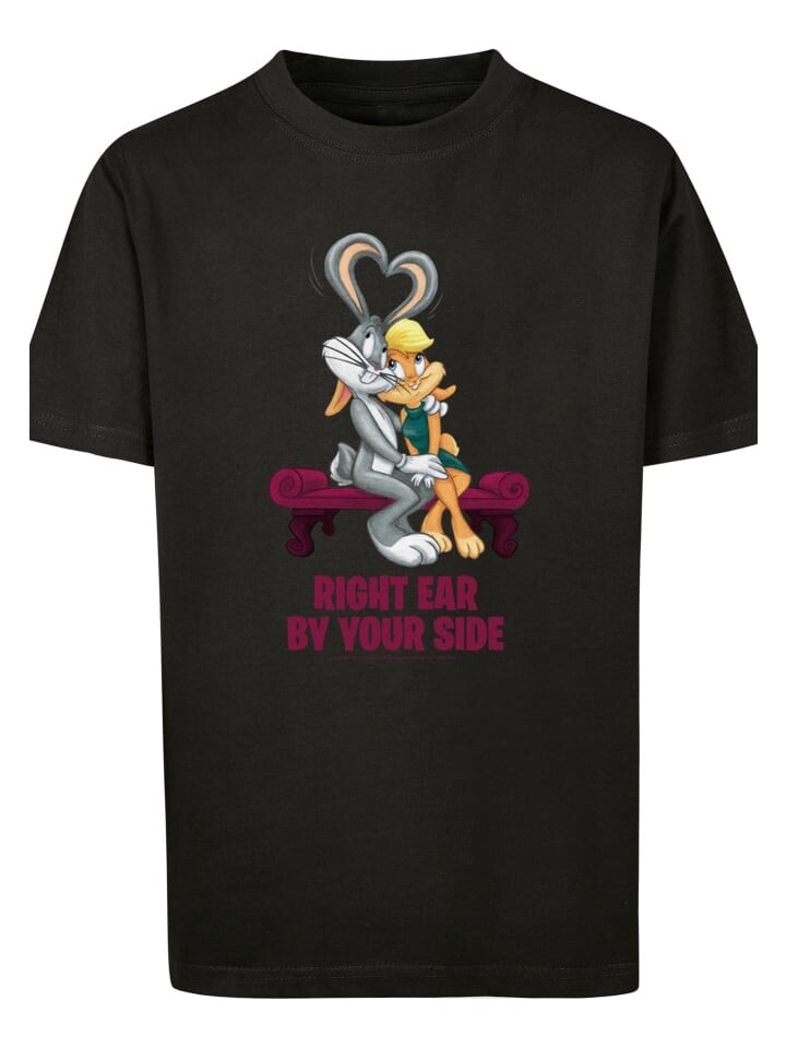 

Футболка F4NT4STIC Looney Tunes Bugs And Lola Valentines Cuddle, черный