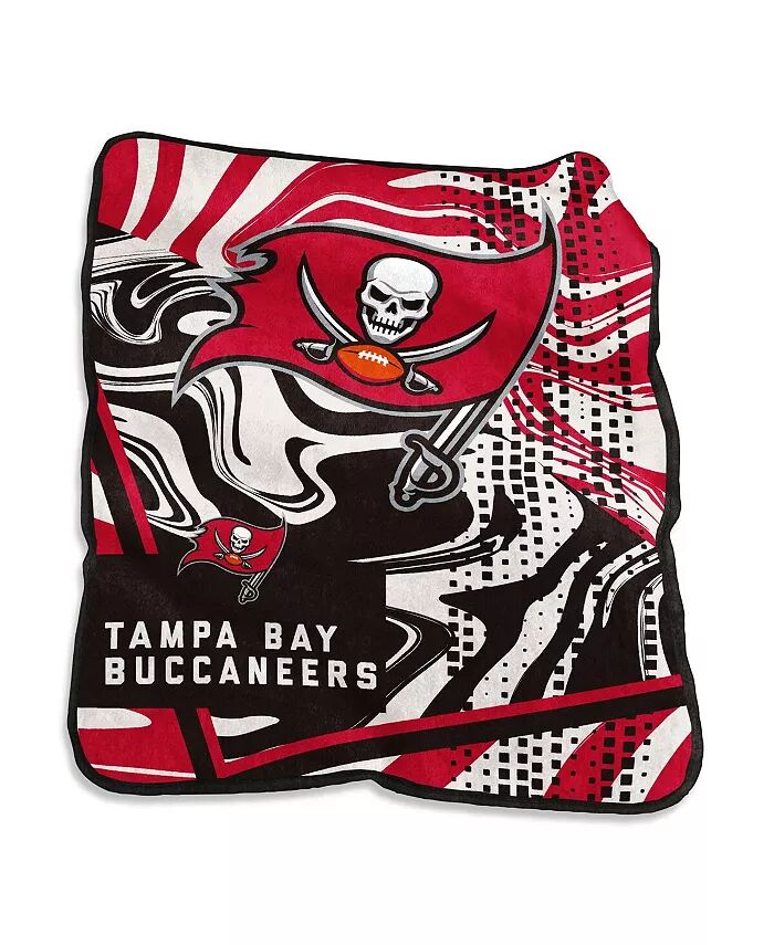 

Декоративное одеяло Tampa Bay Buccaneers размером 50 x 60 дюймов с вихревым эффектом Raschel Logo Brands, мультиколор