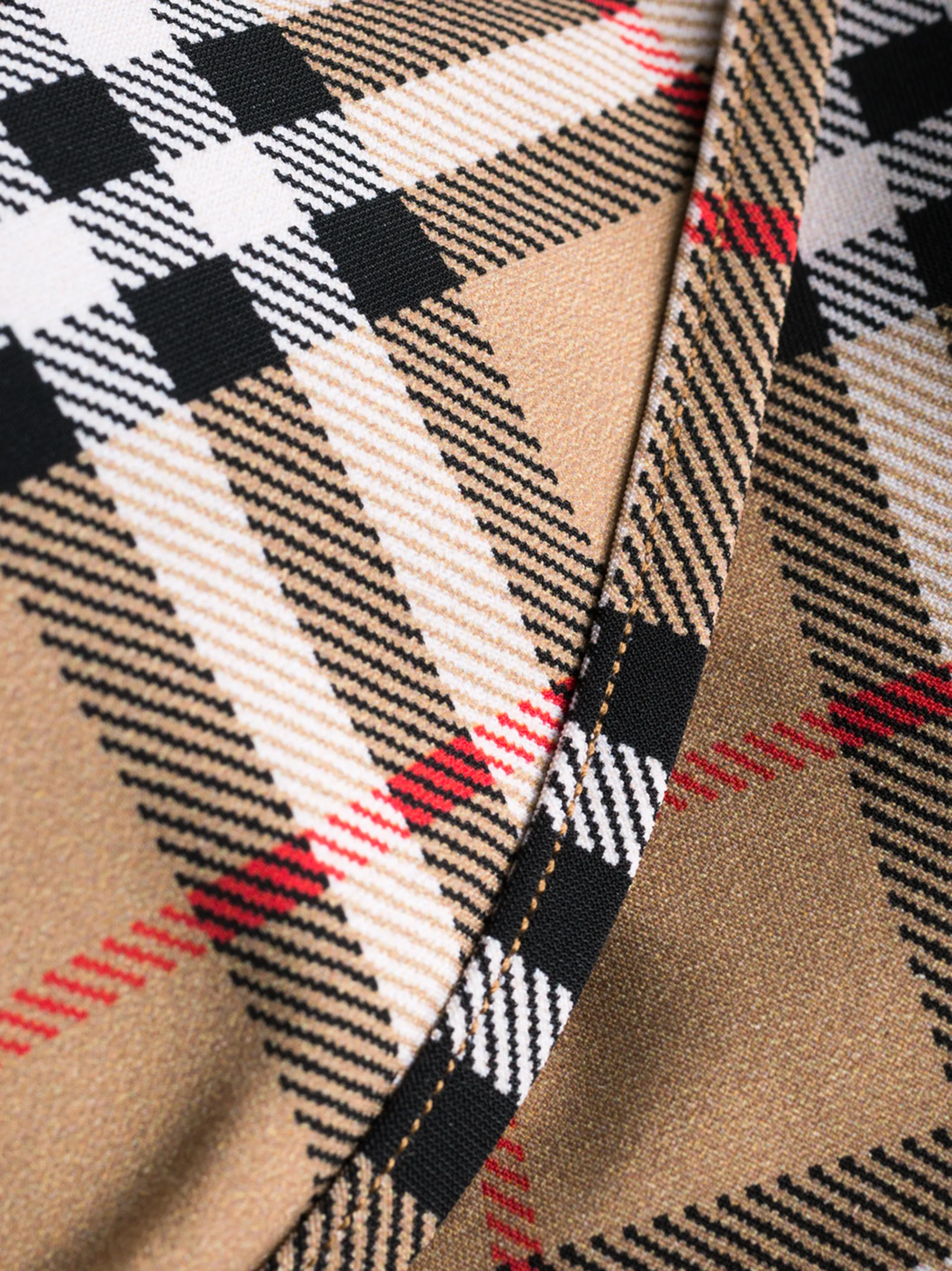 Бикини Burberry Vintage Check, коричневый — фото 4