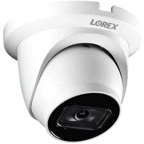 

Уличная сетевая купольная камера Lorex E842CD 4K UHD с ночным видением (белая)
