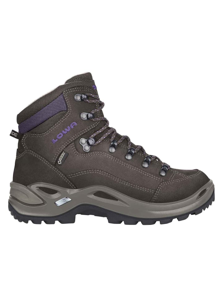 Женские ботинки LOWA Renegade GTX для активного отдыха кожаные, коричневый