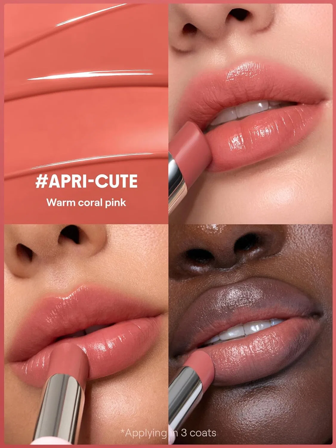 Масло-бальзам для губ Silk Slip Lip Oil Balm SHEGLAM с пептидами, 3 г, оттенок Apri-cute — фото 4