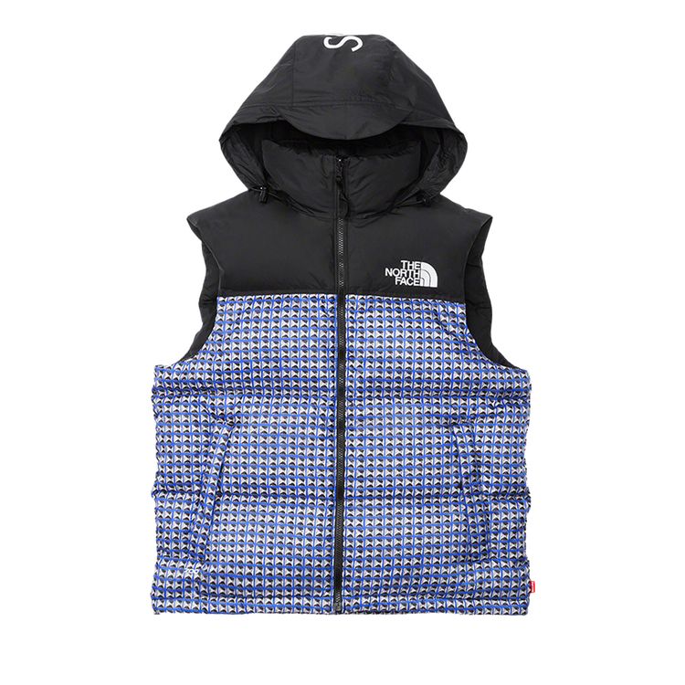 

Утепленный жилет Supreme x The North Face Studded Nuptse Vest 'Royal', синий