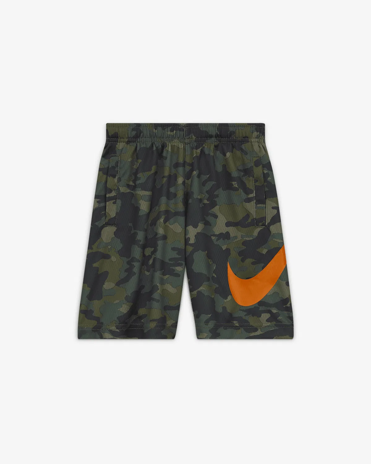 Детские шорты Nike Dri-FIT с принтом, Medium Olive