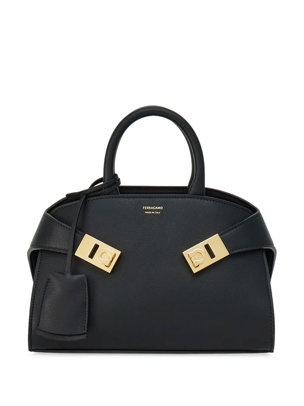 

Мини-сумка Hug Ferragamo, черный