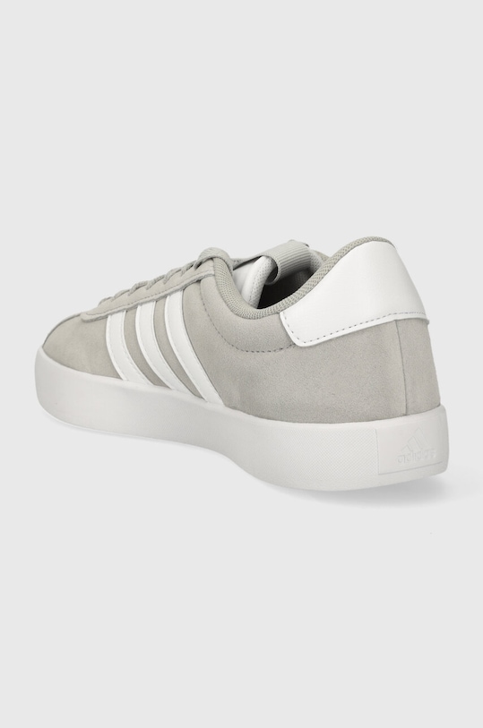 Кожаные кроссовки Vl Court Adidas, серый — фото 3