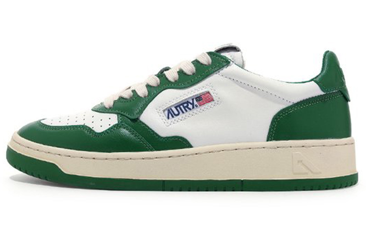 

Кроссовки AUTRY Medalist Leather Low Green White, зеленый