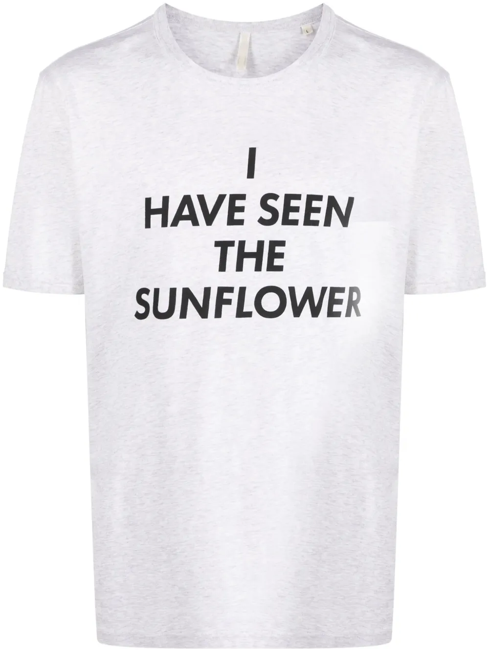 

Футболка из органического хлопка с надписью Sunflower, серый