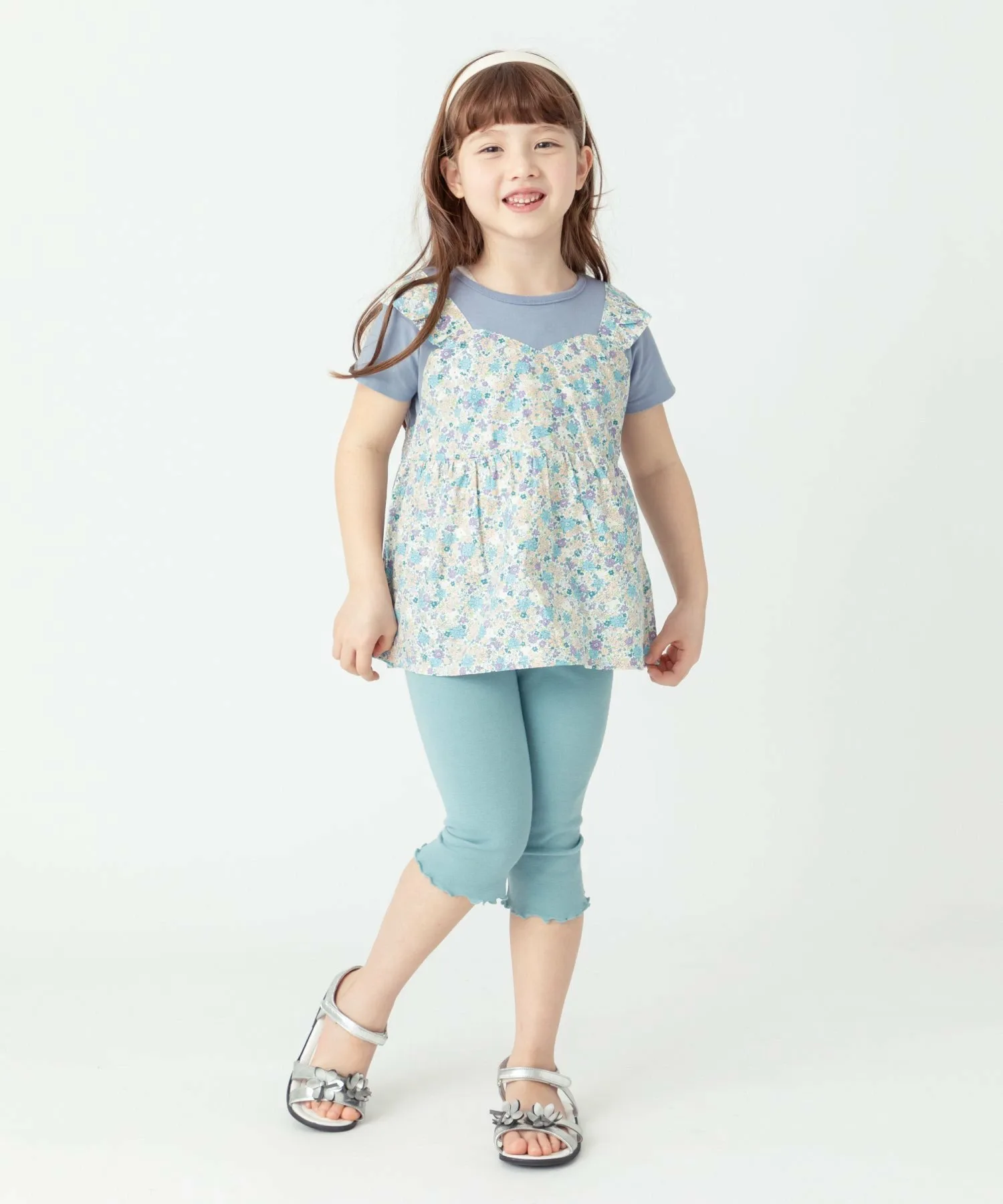 6-дюймовые эластичные леггинсы Ever Closet, Mineral Blue — фото 3