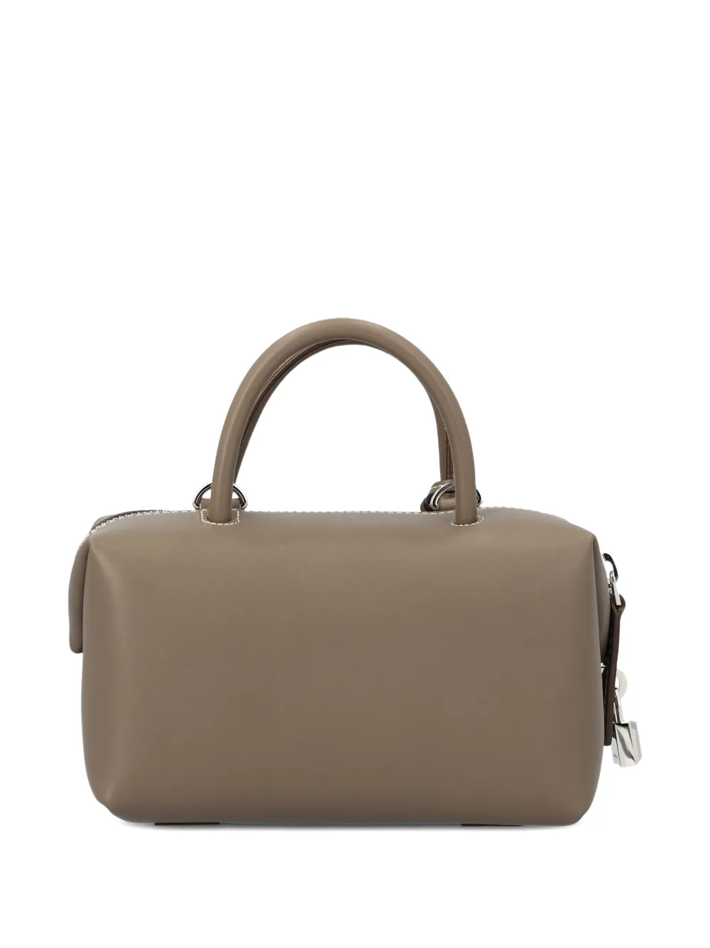 Сумка-тоут Holdalls с верхними ручками и декоративным замком Max Mara, коричневый — фото 2