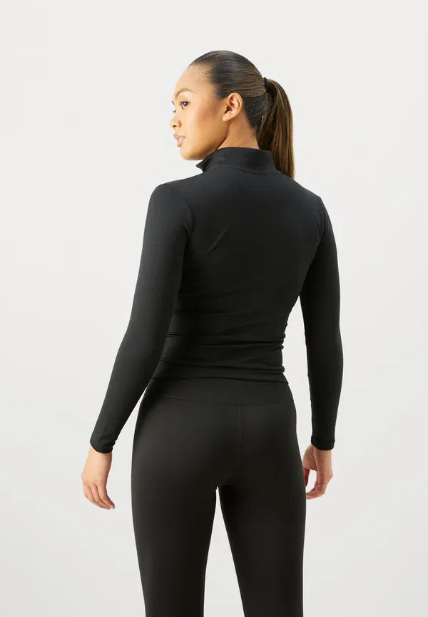 Фитнес-куртка облегающая Nike Performance, черно-белый — фото 4