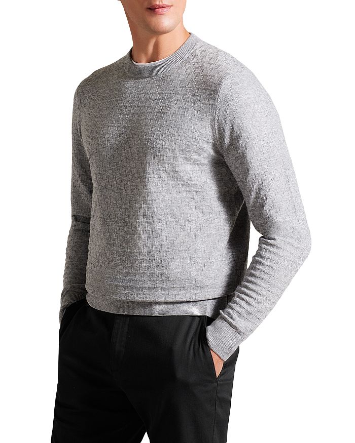

Свитер с круглым вырезом Loung Ted Baker, серый