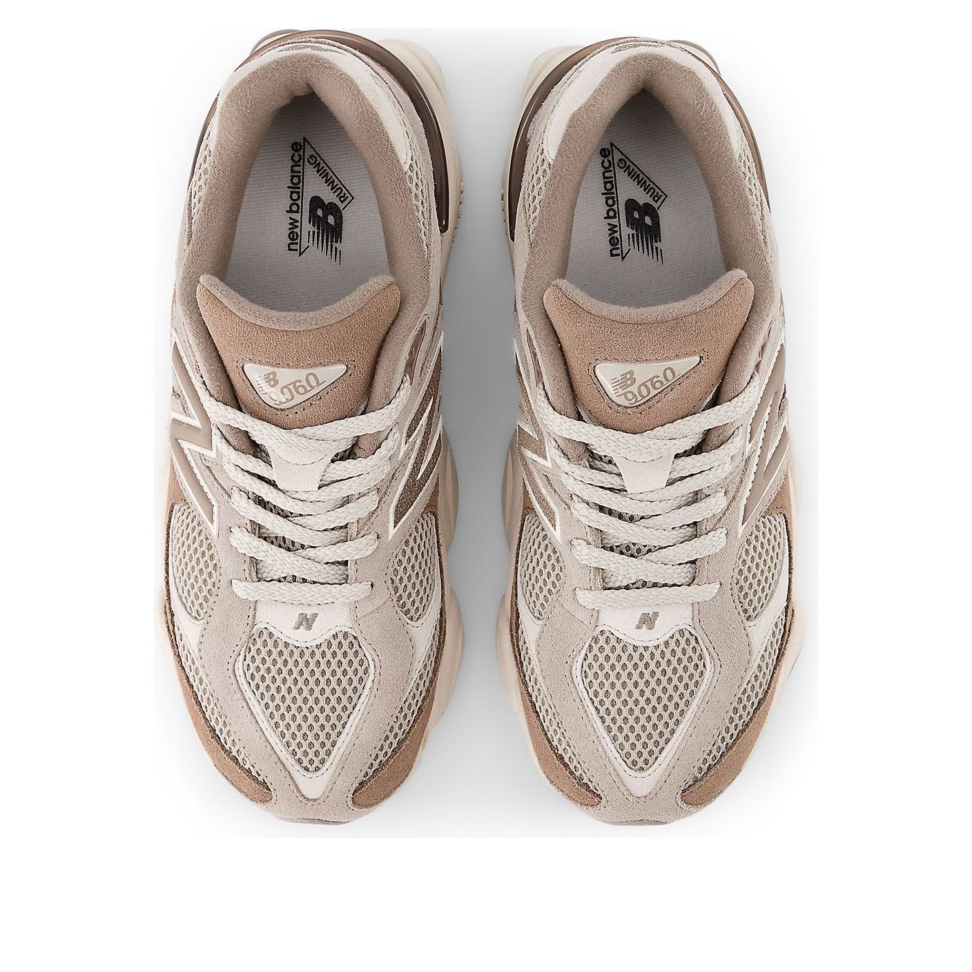 (GS) New Balance 9060 'Mushroom Arid Stone' — фото 3