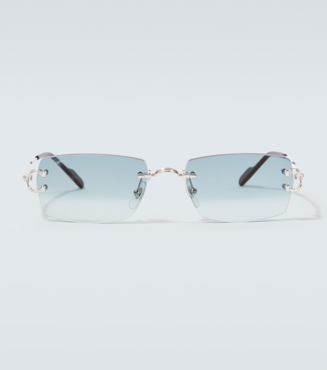 

Signature C De Cartier прямоугольные солнцезащитные очки Cartier Eyewear Collection