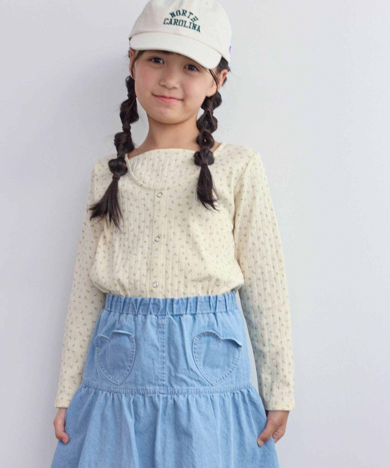 Миниатюрный многослойный пуловер с цветочным принтом ROPE' PICNIC KIDS, Kinari (16)
