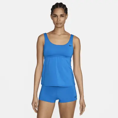 

Топ для плавания Nike Tankini, цвет Photo Blue