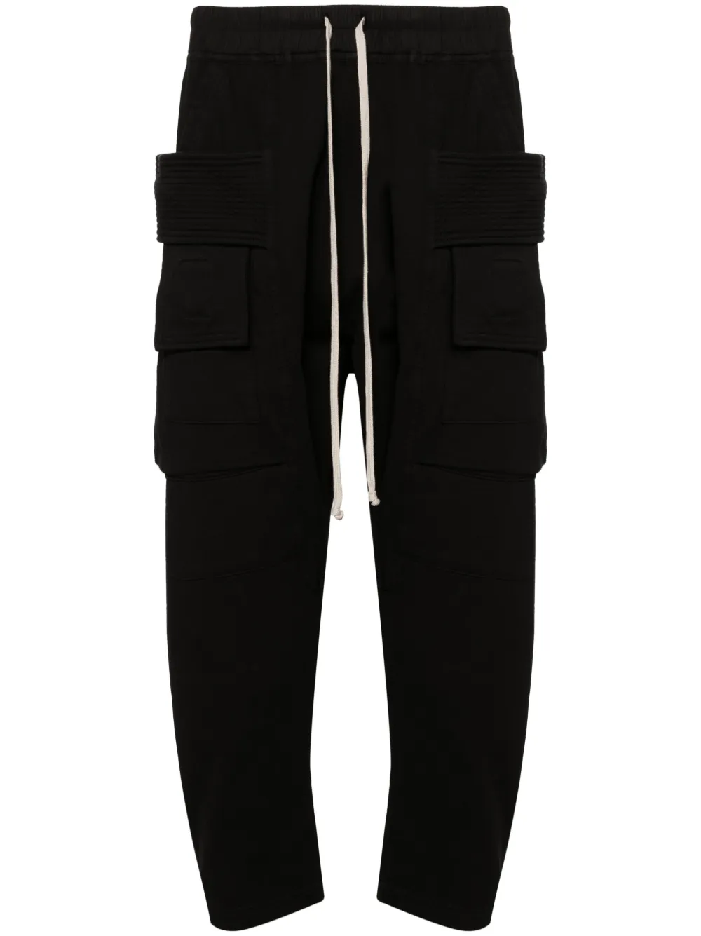 

Укороченные брюки карго Creatch Rick Owens DRKSHDW, черный