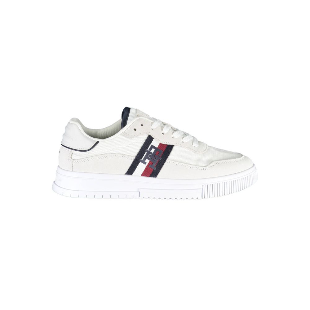 

Белые кроссовки из полиэстера Tommy Hilfiger, белый