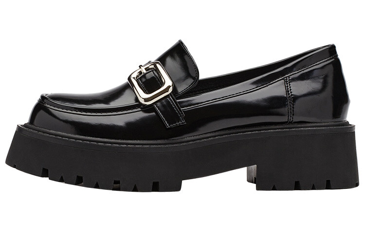

Лоферы женские Gracegift, цвет Black lacquer