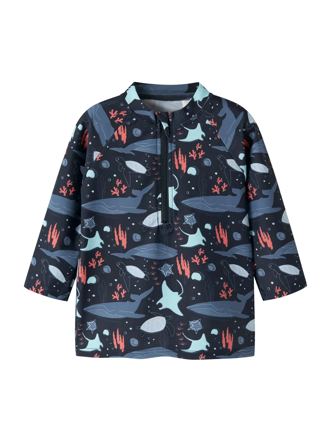 Защита от УФ-излучения 'NMMZIPPO' Name It, Navy/Light Blue