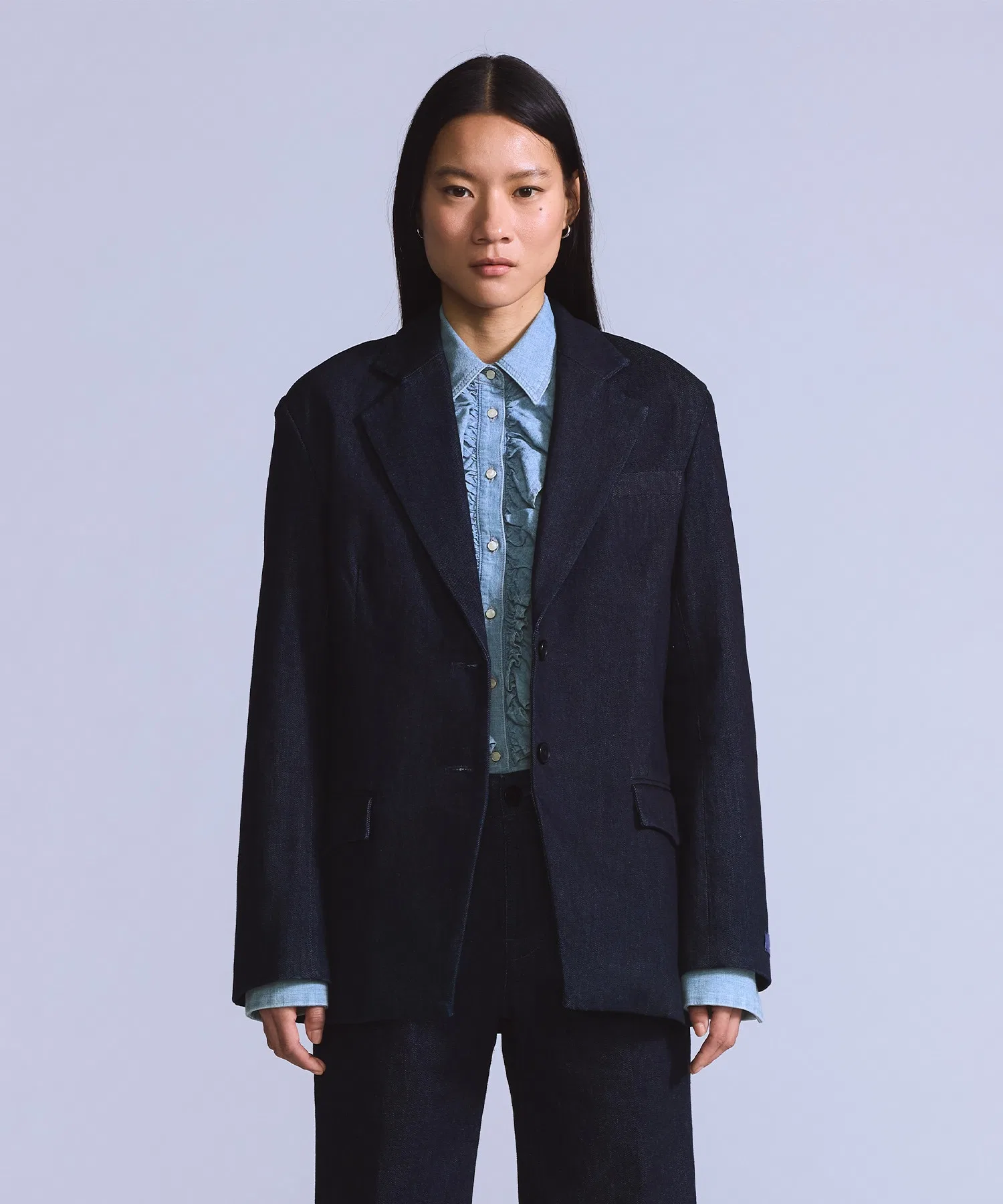 Пиджак Levi's BLUETAB™ Relaxed Blazer Jacket, темно-синий.