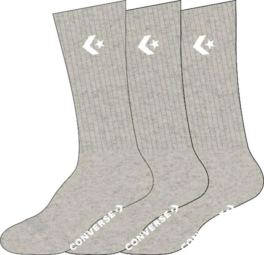 Мужские кеды Converse 3PP Classic Star Chevron Crew Half Cushion E726H серые, один размер