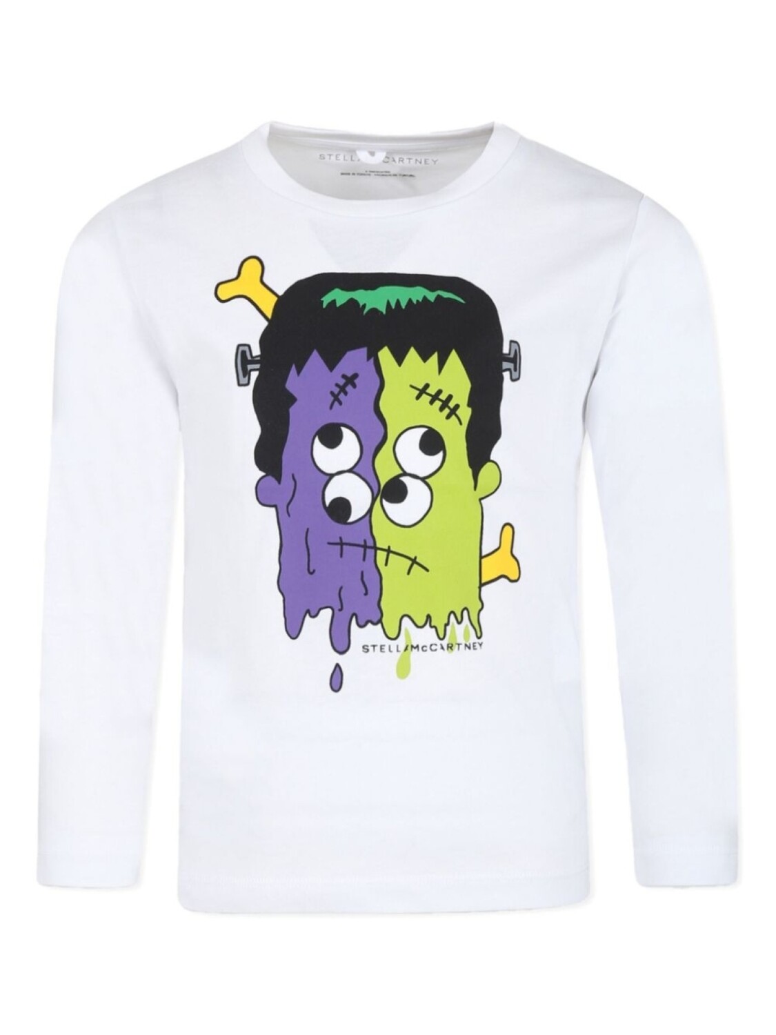 

Stella McCartney Kids футболка с графическим принтом, белый
