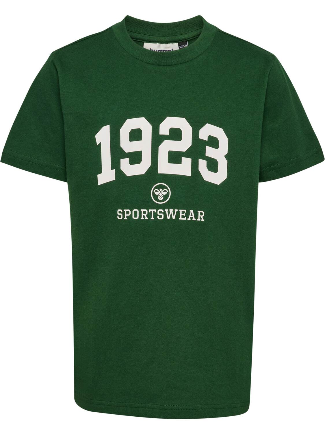 

Hummel Футболка в темно-зеленом цвете