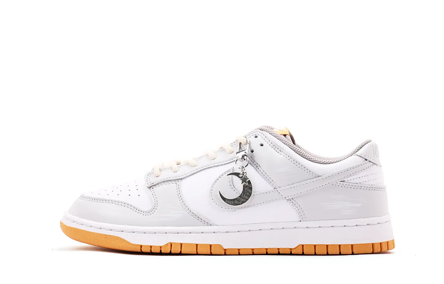 

Nike Dunk Leather Abrasion Resistant, легкие и дышащие низкие кроссовки для скейтбординга Unisex серый белый