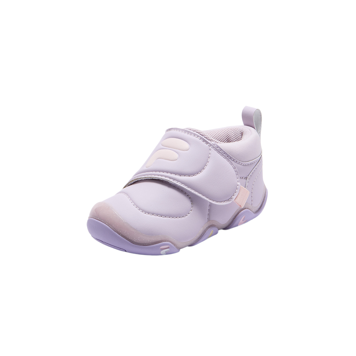 FILA KIDS Термообувь Amore с противоскользящей подошвой для малышей, цвет light lavender/rose water pink, для младенцев и малышей — фото 4