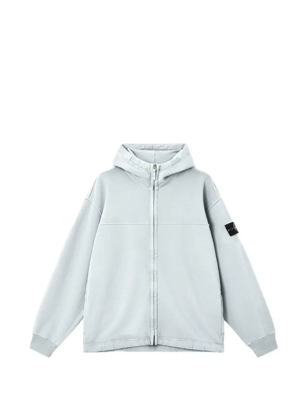 Толстовка на молнии Compass-badge Stone Island, синий
